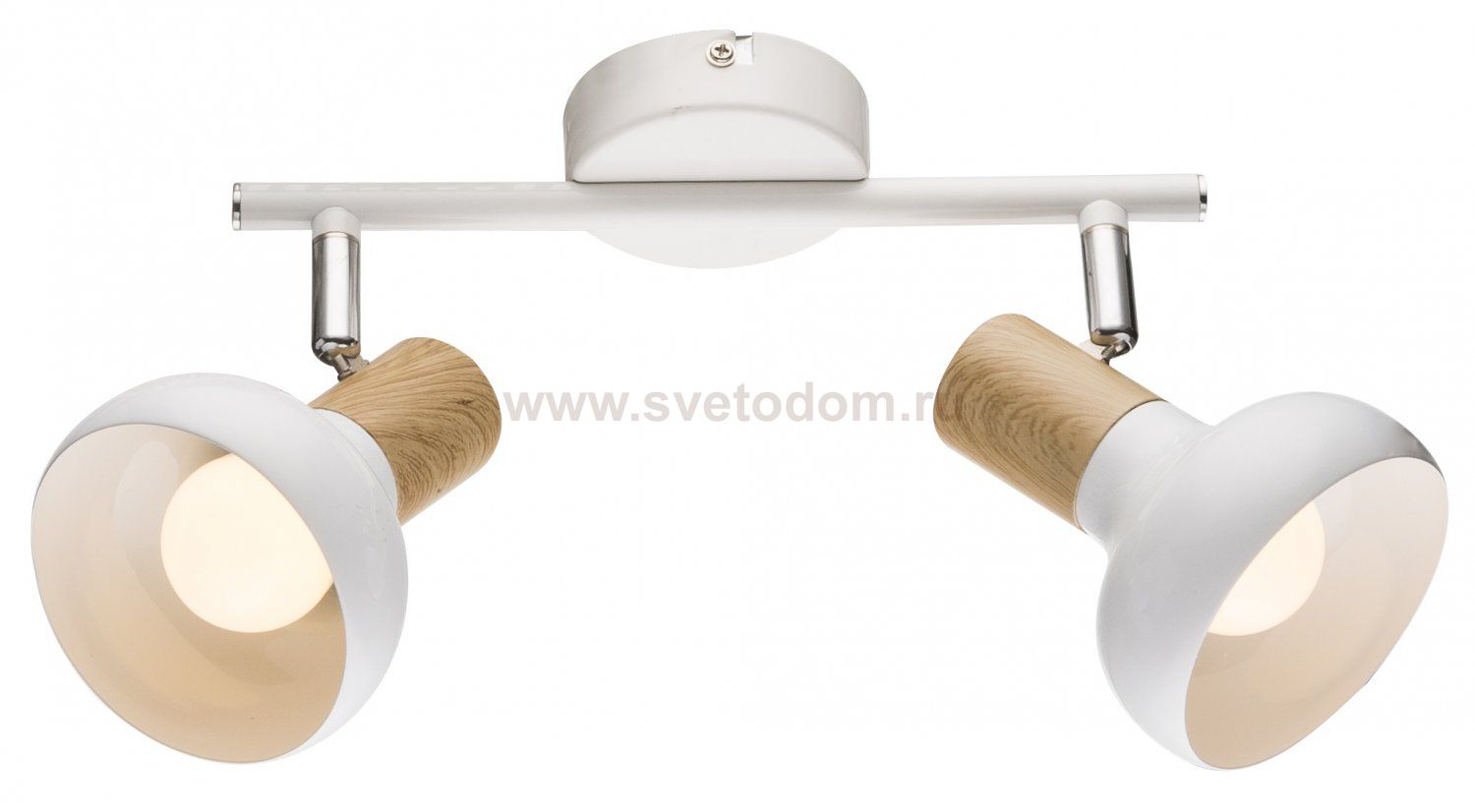 Светильник настенно-потолочный спот Rivoli Lorena 7052-702 2 х Е14 40 Вт поворотный