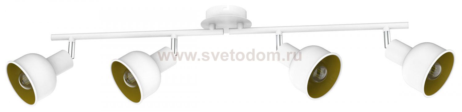 Светильник настенно-потолочный спот Rivoli Esmeree 7056-704 4 х Е14 40 Вт поворотный