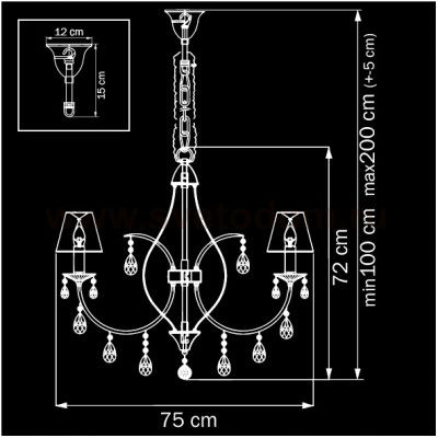 Люстра Lightstar 706084 SOLIDO
