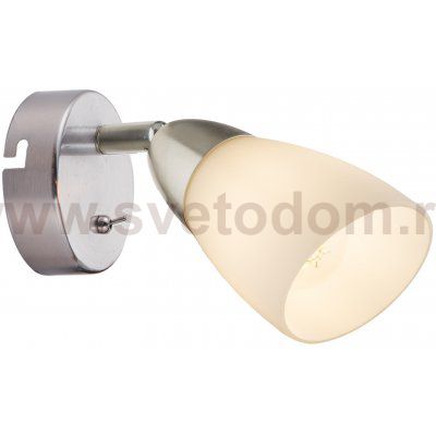 Светильник настенно-потолочный спот Rivoli Ketlen 7061-701 1 х Е14 40 Вт поворотный с выключателем