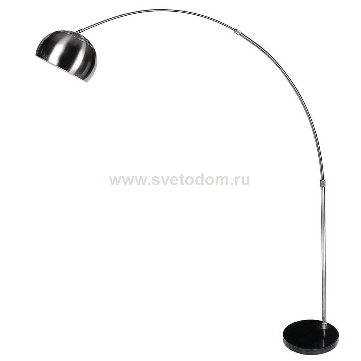 Торшер АЛЬФАСИ никель l170 h216 E27 1*40W Kink light 7063-2,16