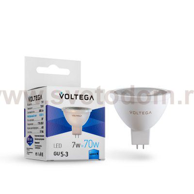 Лампа диодная Voltega VG2-S1GU5.3cold7W (7063)