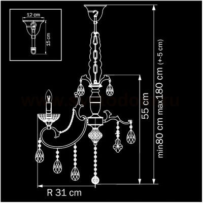 Люстра Lightstar 707064 PESANTE