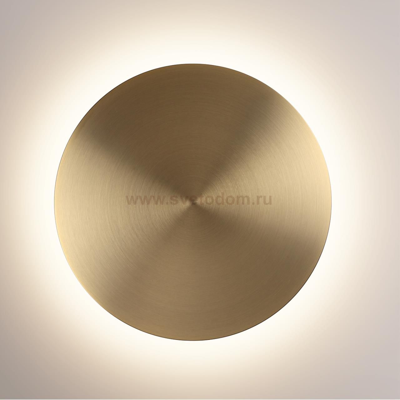 7072/12WL HIGHTECH ODL26 Настенный светильник  бронзовый/акрил/металл IP20 LED 12W 667Лм 3000K 220-240V GALAXY (ВМЕСТО 3871/12WL)