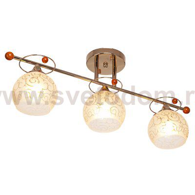 Светильник ЭкономСвет 7076/3FGD WT