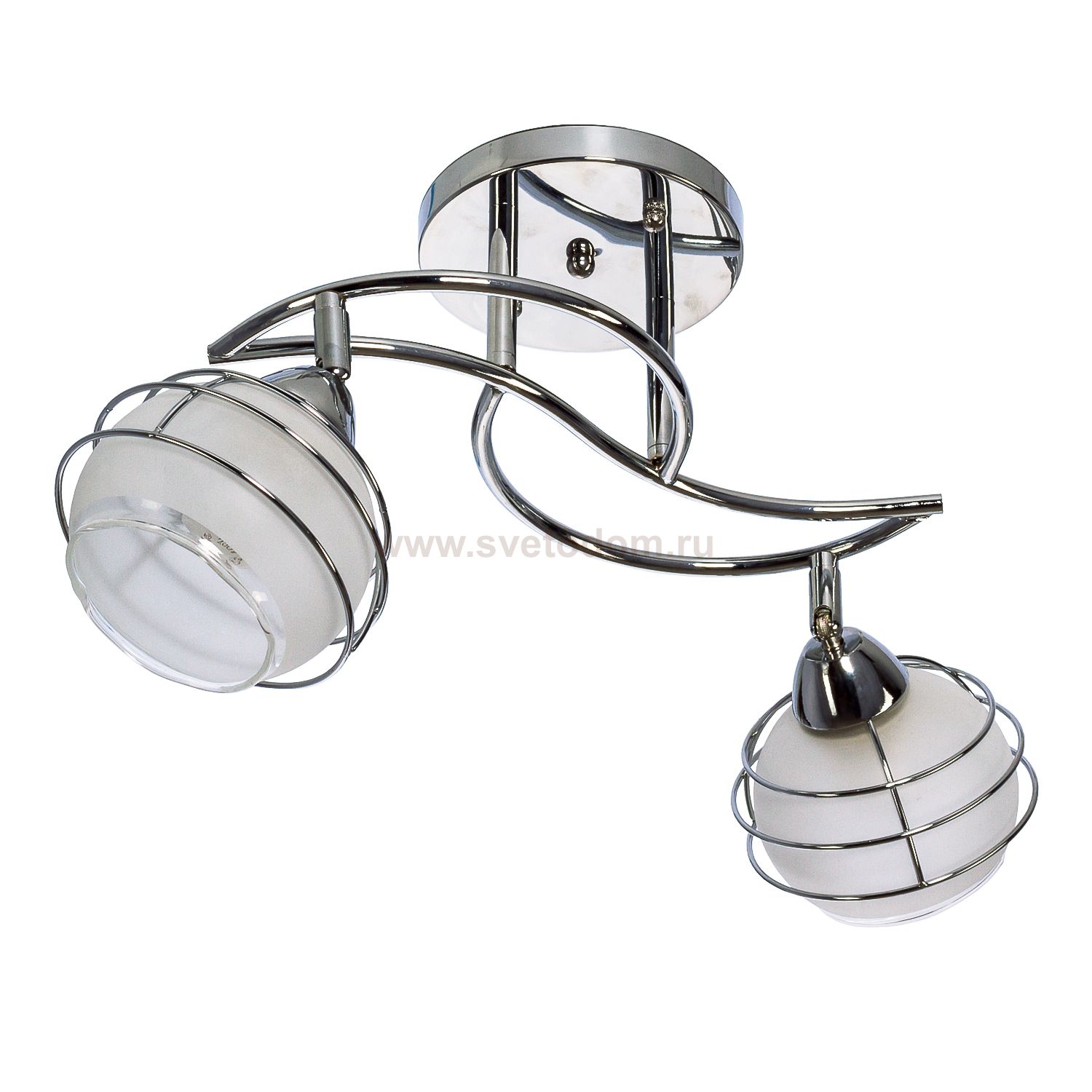 Потолочный светильник Экономсвет 7077/2CR WT