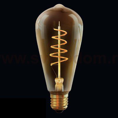 Лампа диодная Voltega VG10-ST64GE27warm4W-FB