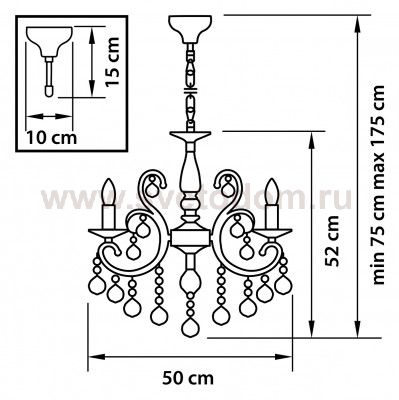 Люстра подвесная Lightstar 708052 Elegante