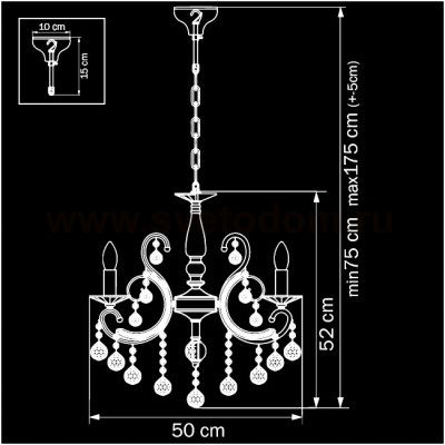 Люстра подвесная Lightstar 708054 Elegante