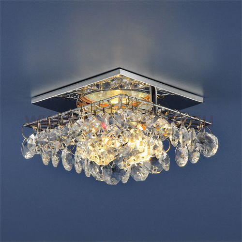 Светильник Elektrostandard Asfour 7081 CH/WH хром/прозрачный