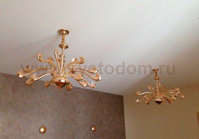 Люстра золотая Colosseo 70851/21