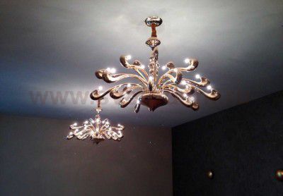 Люстра золотая Colosseo 70851/21