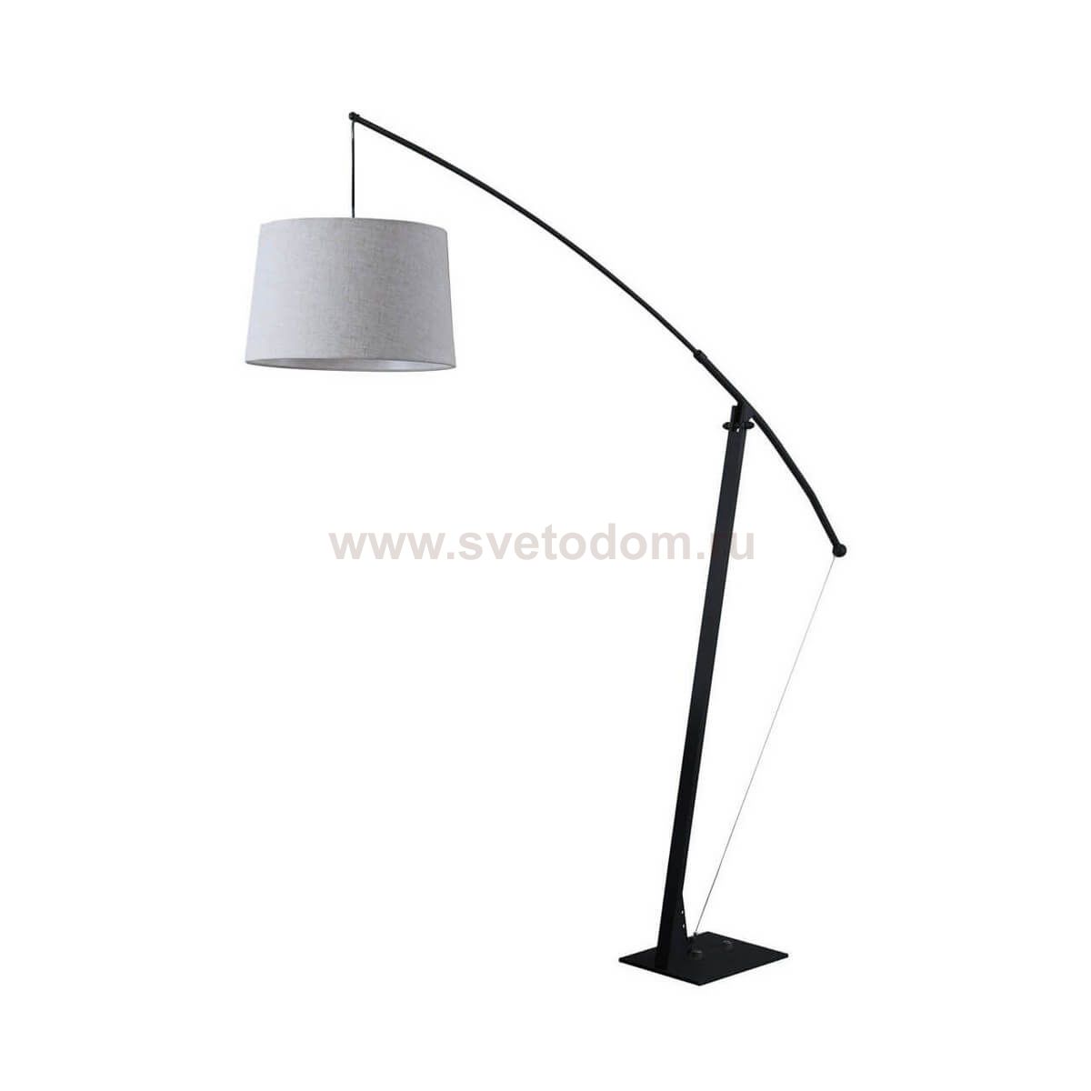 Торшер САППОРО черный d90 h170 E27 1*40W Kink light 7093,19