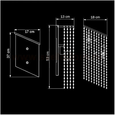 Светильник бра Lightstar 709624 Nuvola