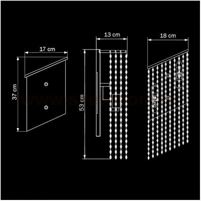 Светильник бра Lightstar 709632 Nuvola