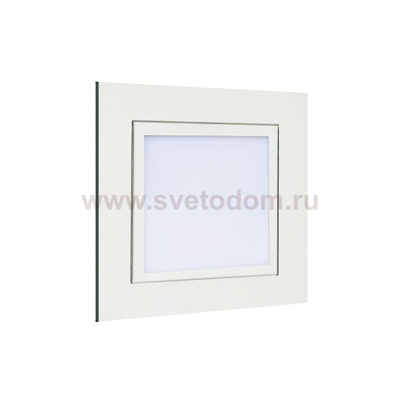 Встраиваемый светильник 71-85-3001-H-9 cool white silver