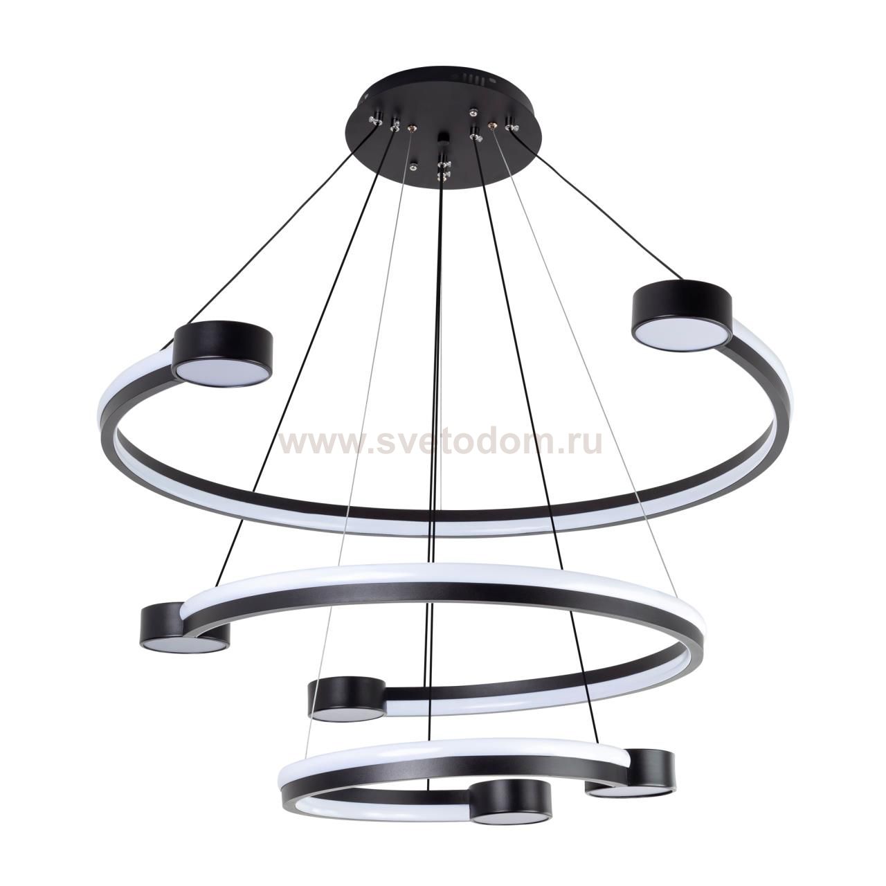 Подвесной светильник LED4U L7100-3 BK