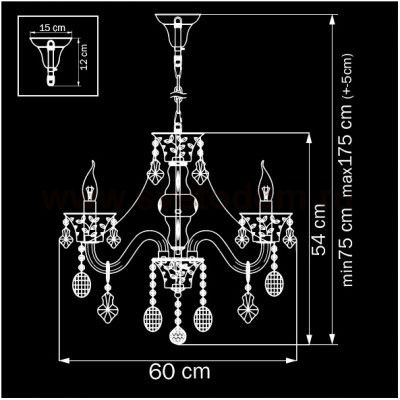 Люстра Lightstar 710062 TESORO