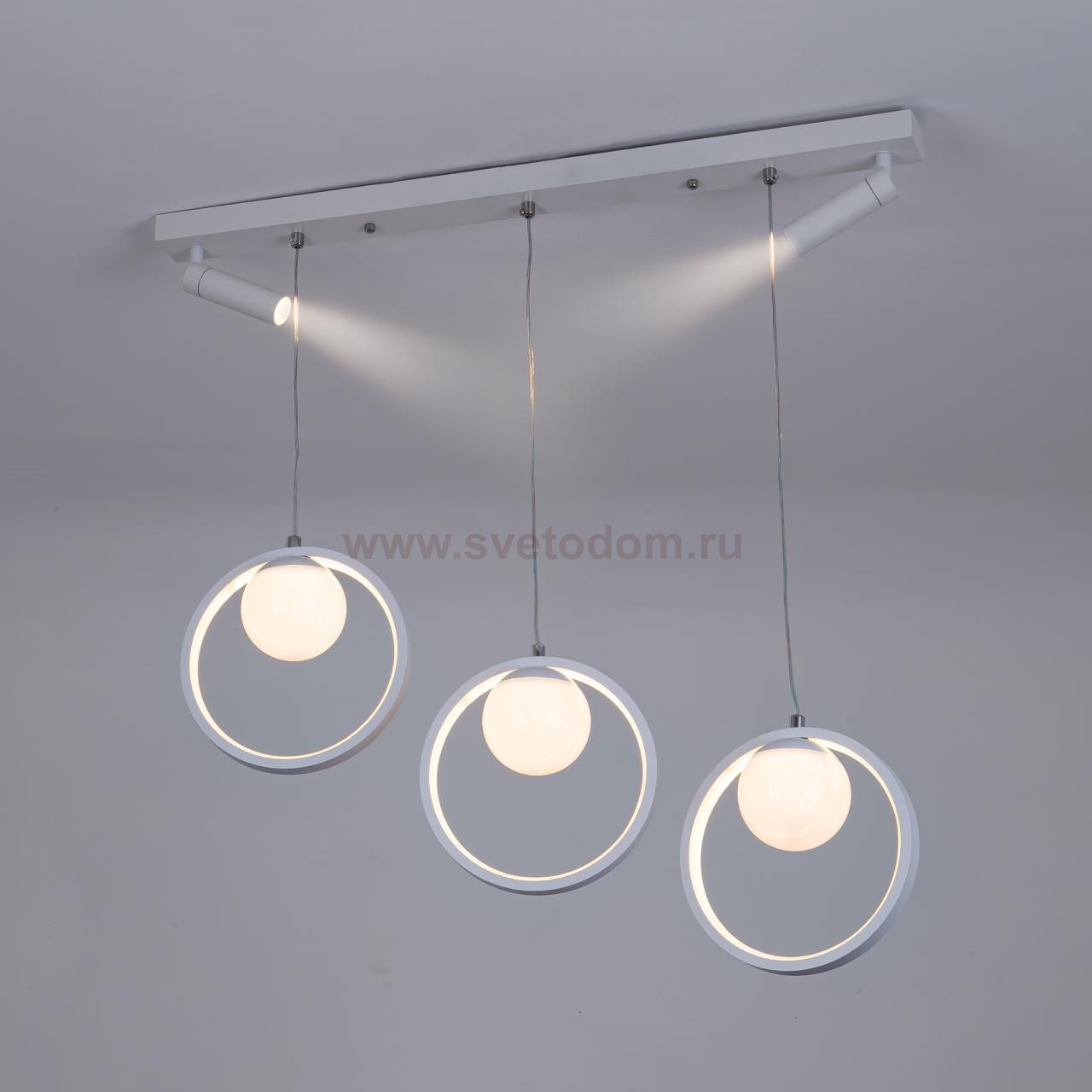 Подвесной светильник LED4U L7103-5 WТ