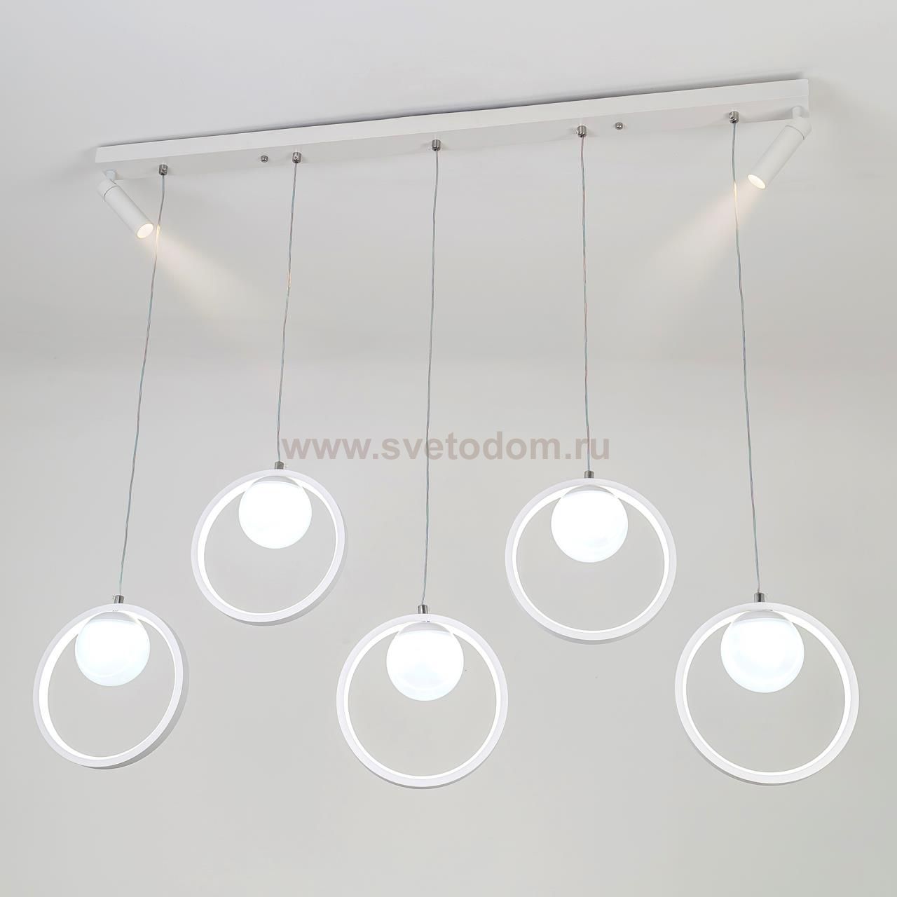 Подвесной светильник LED4U L7103-7 WТ