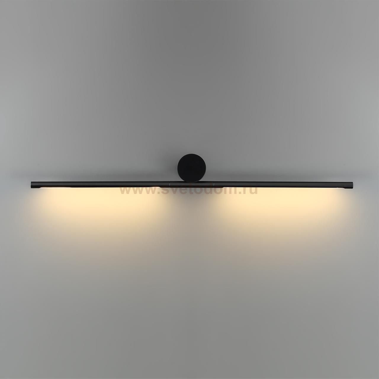 7103/14WL HIGHTECH ODL26 Настенный светильник  черный/металл IP20 LED 14W 1000Лм 3000K 120° 220V TEO