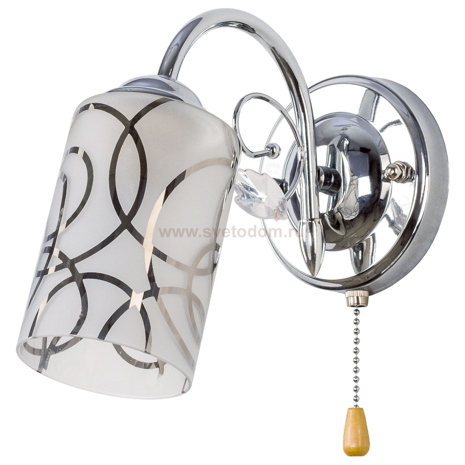 Настенный светильник Экономсвет 7104/1wCR WT