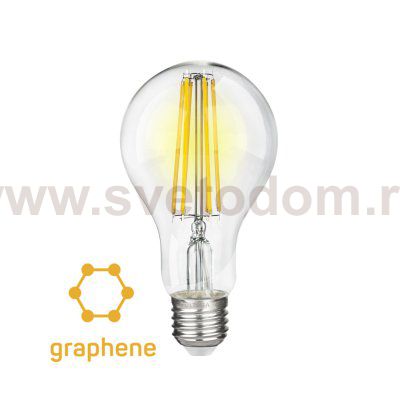 Лампочка светодиодная VG10-A1E27warm15W-F Voltega