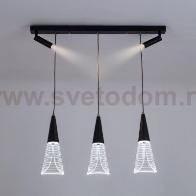 Подвесной светильник LED4U L7105-5 BK