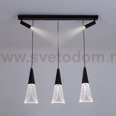 Подвесной светильник LED4U L7105-5 BK