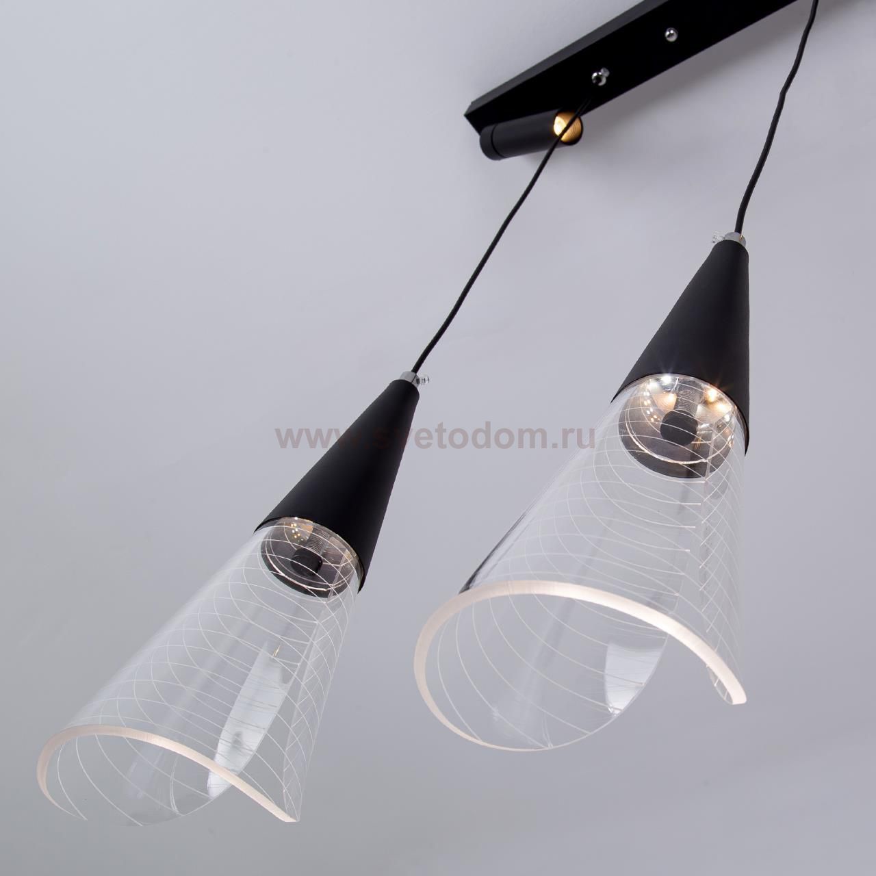 Подвесной светильник LED4U L7105-5 BK