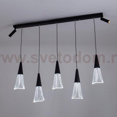 Подвесной светильник LED4U L7105-7 BK