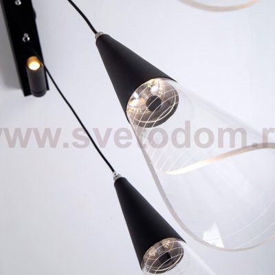 Подвесной светильник LED4U L7105-7 BK
