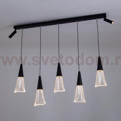 Подвесной светильник LED4U L7105-7 BK