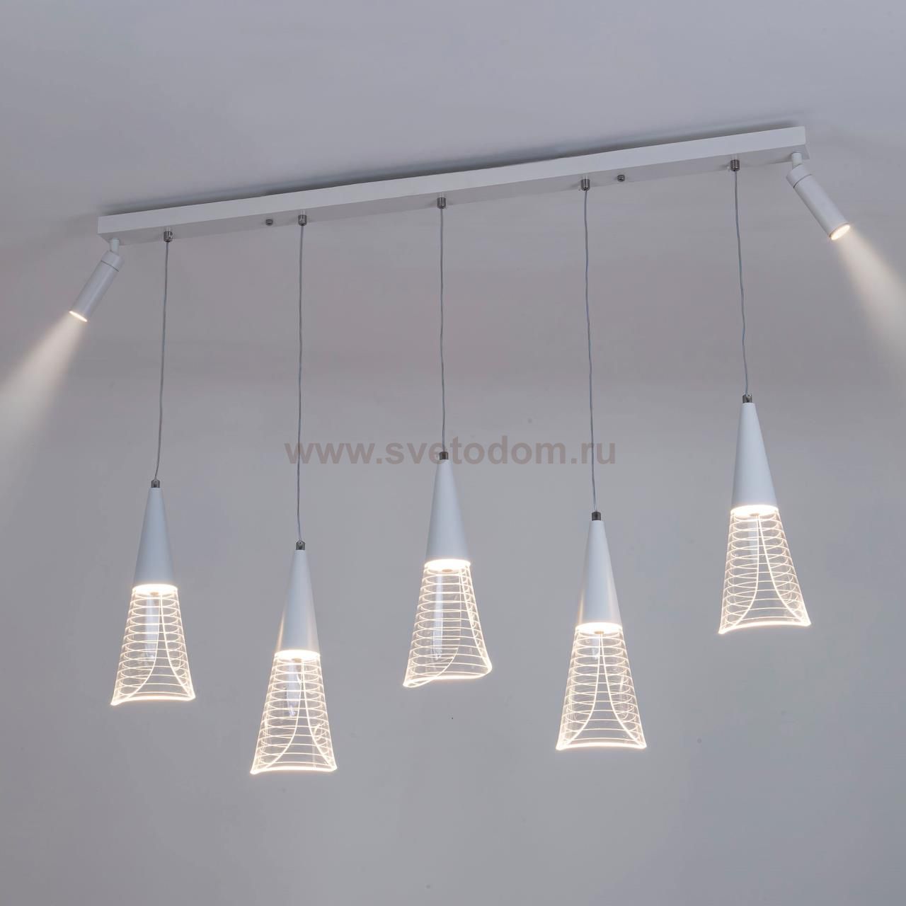 Подвесной светильник LED4U L7105-7 WТ