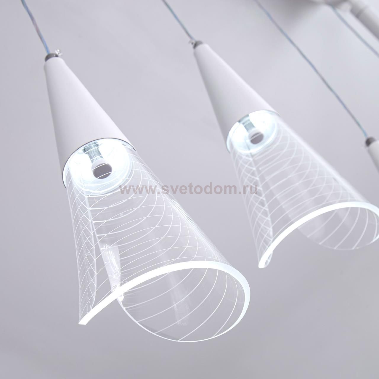 Подвесной светильник LED4U L7105-7 WТ