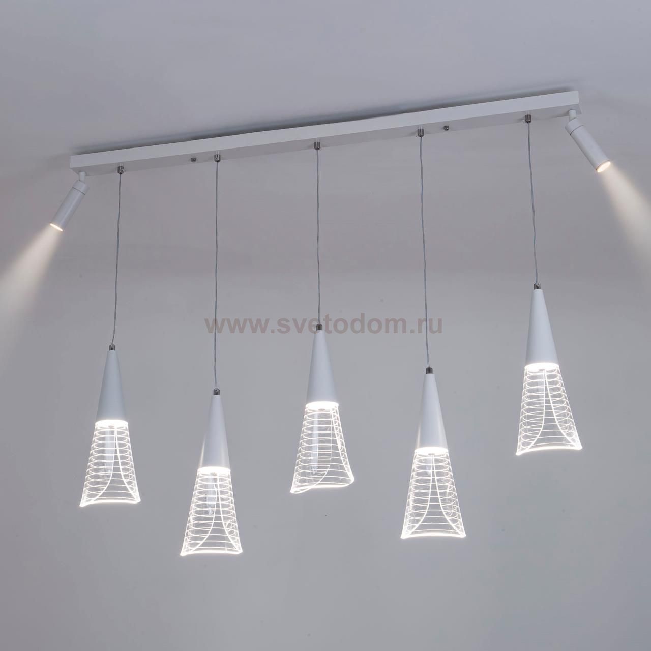 Подвесной светильник LED4U L7105-7 WТ