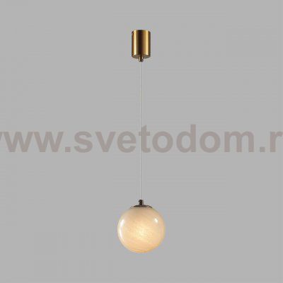 7109/1A MIDCENT ODL26 Подвесной светильник  бронзовый/белый/стекло/металл IP20 E14 5W 220-240V MAGIA