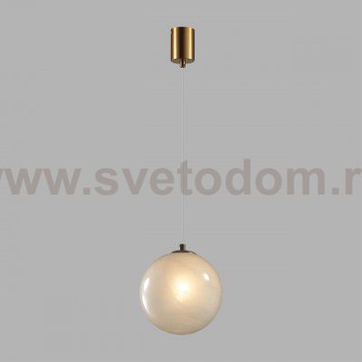 7109/1 MIDCENT ODL26 Подвесной светильник  бронзовый/белый/стекло/металл IP20 E14 5W  220-240V MAGIA