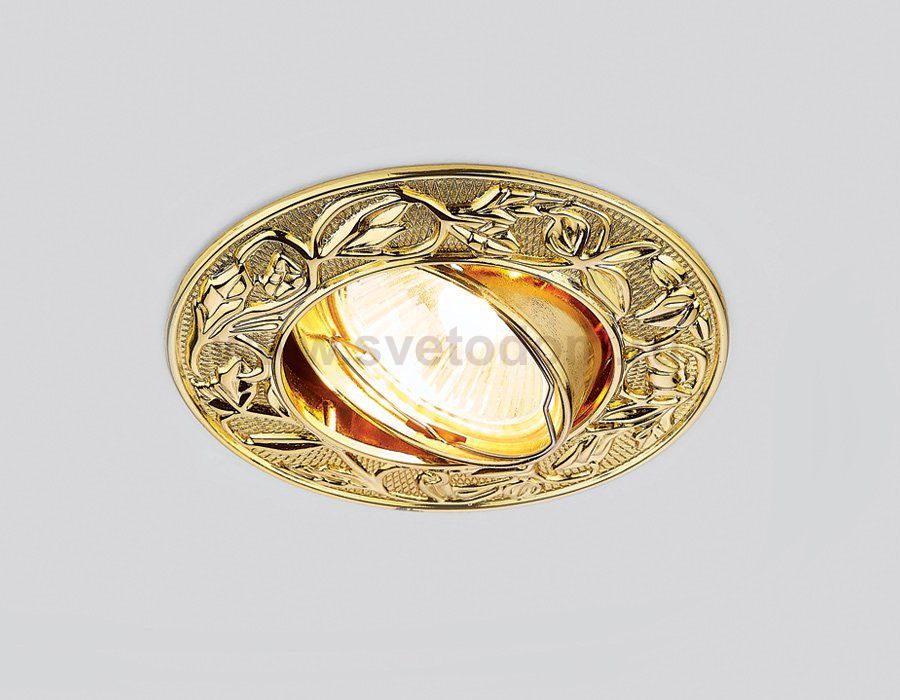 Светильник точечный Ambrella 711 G золото MR16 ORGANIC SPOT