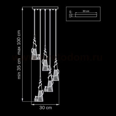 Люстра Lightstar 711053 AEREO