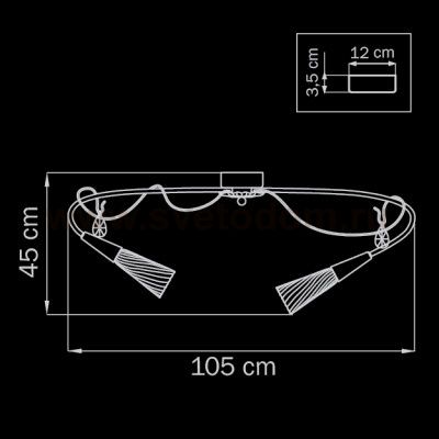 Люстра Lightstar 711129 AEREO