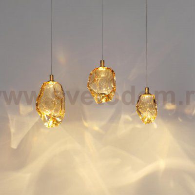 Светильник подвесной одиночный Odeon light 7111/4LB GEMME