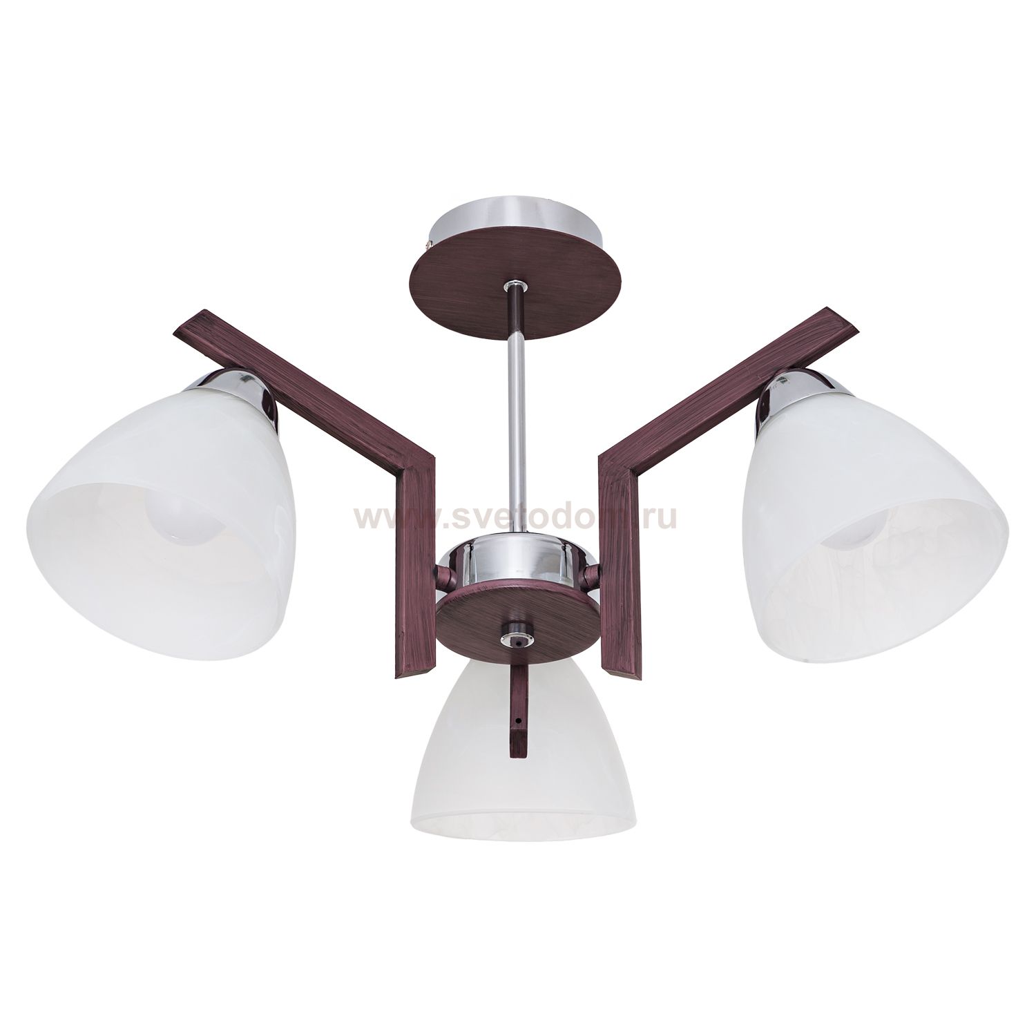 Люстра классическая Экономсвет 7112/3CR+BR WT