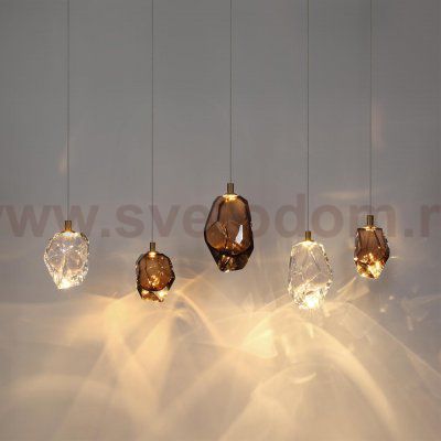 Светильник подвесной одиночный Odeon light 7112/4LA GEMME