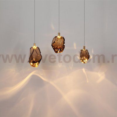 Светильник подвесной одиночный Odeon light 7112/4LC GEMME