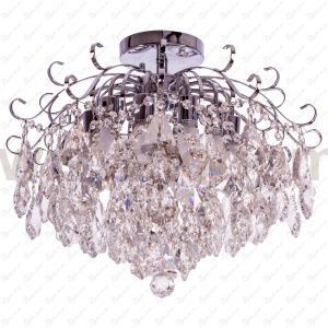 Люстра с хрусталем Экономсвет 71214/12 S CR WT