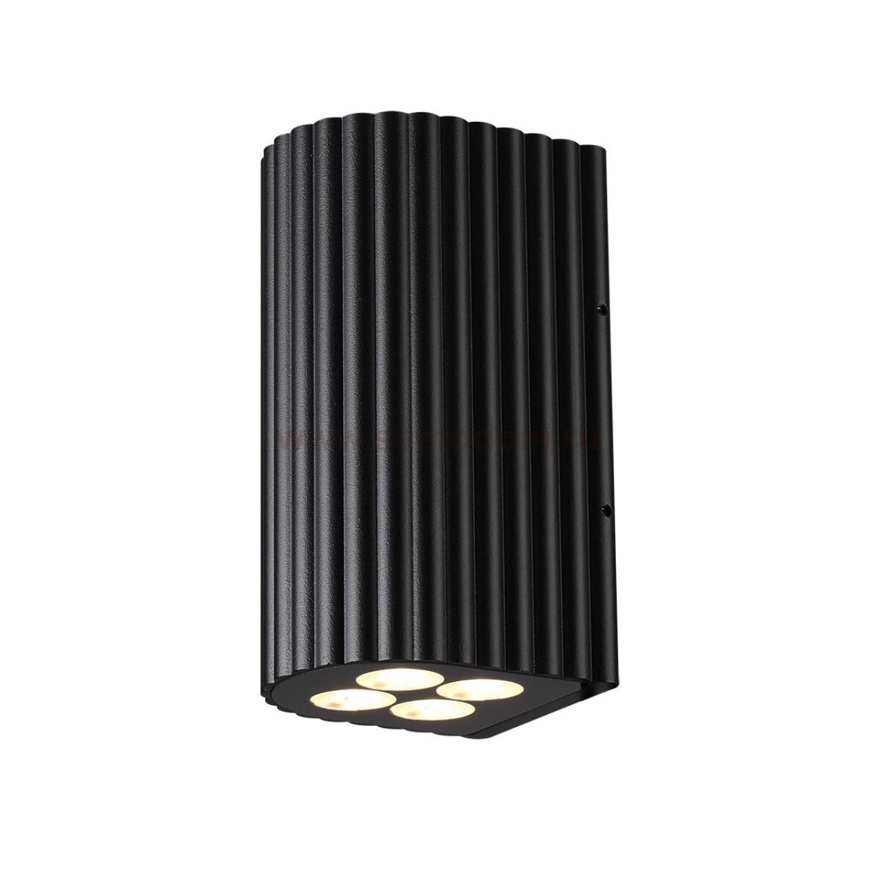 7127/14WL NATURE ODL25 Фасадный светильник черный/металл IP54 LED 15W 10°  220-240V GLENN