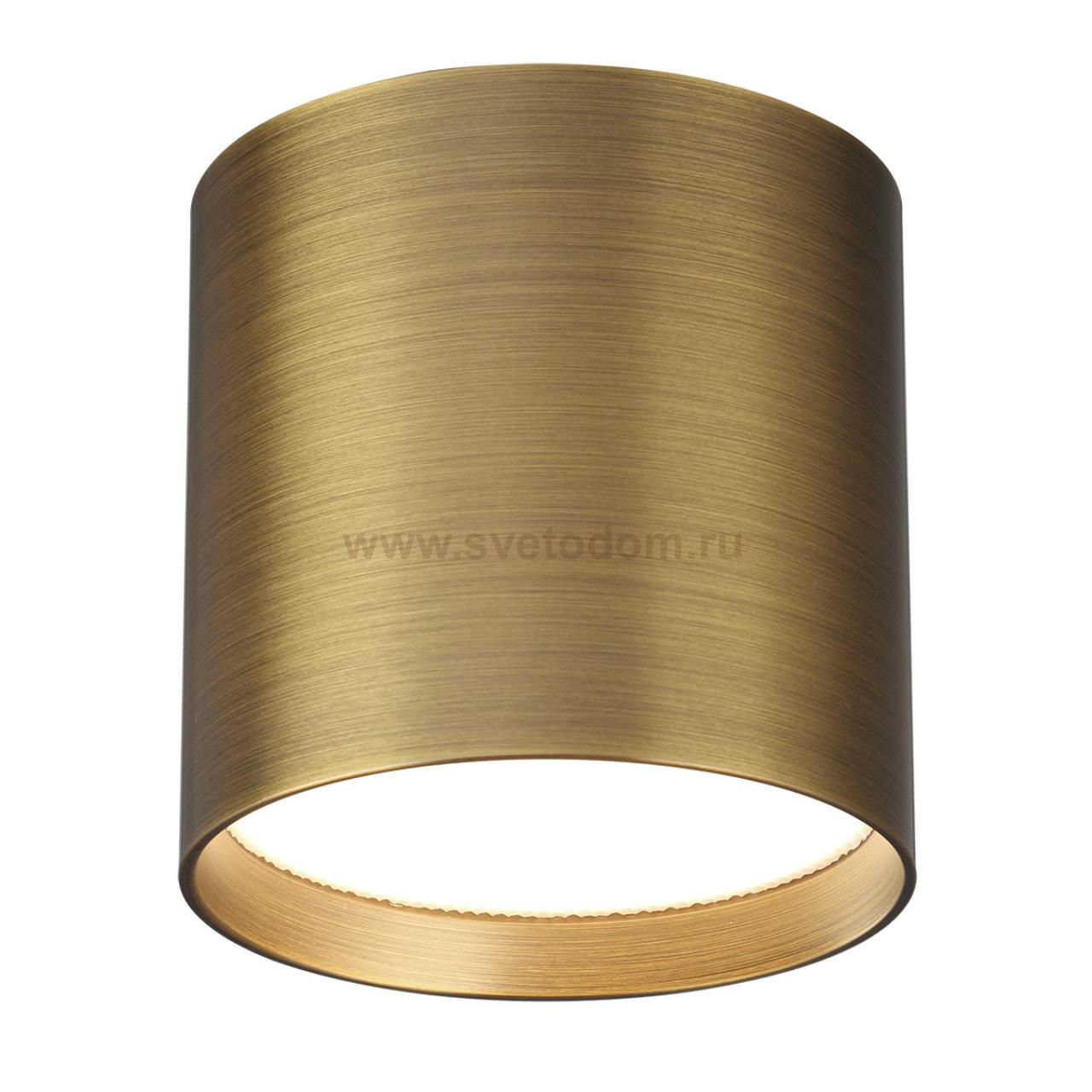 7128/8CL HIGHTECH ODL26 Потолочный светильник бронза/металл IP20 LED 8W 480Лм 3000K/4000K/6000K 120° 220-240V OBEN