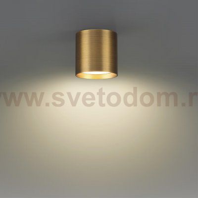 7128/8CL HIGHTECH ODL26 Потолочный светильник бронза/металл IP20 LED 8W 480Лм 3000K/4000K/6000K 120° 220-240V OBEN