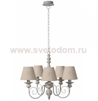 Люстра бежевая Lucide 71336/05/41 ROBIN